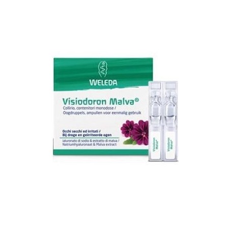 Weleda Italia Gocce Oculari Visiodoron Malva 20 Monodose Da 0,4 Ml