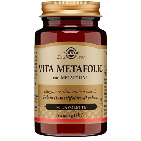 Solgar It. Multinutrient Vita Metafolic 50 Tavolette