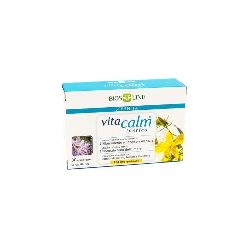 Bios Line Vitacalm Iperico 30 Compresse