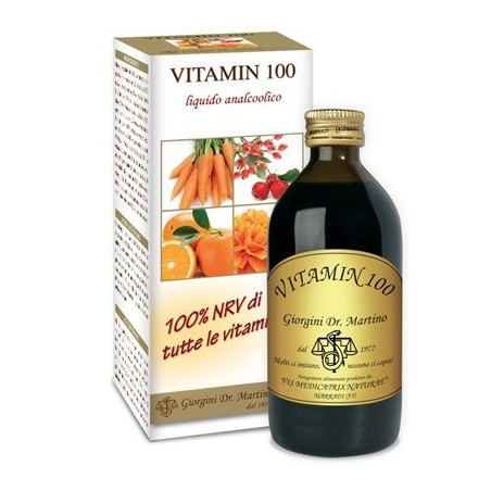 Dr. Giorgini Ser-vis Vitamin 100 Liquido Analcolico 200 Ml