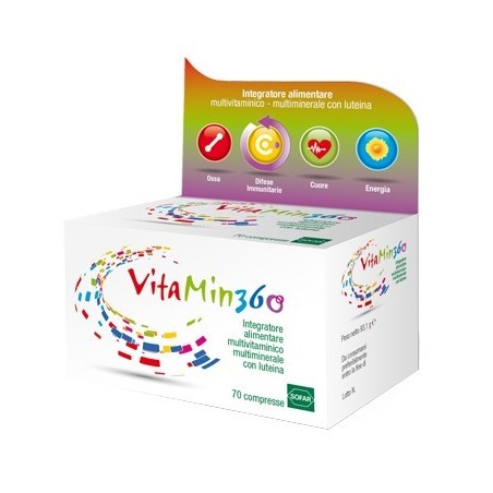 Sofar Vitamin 360 Multivitaminico Multiminerale 70 Compresse Astuccio 93,10 G