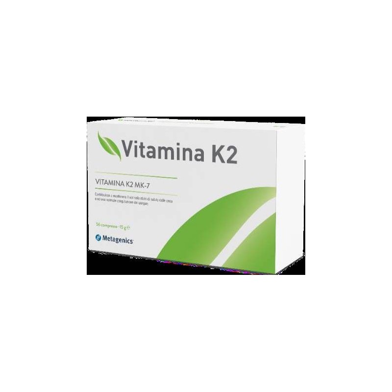 Metagenics Belgium Bvba Vitamina K2 56 Compresse Deglutibili