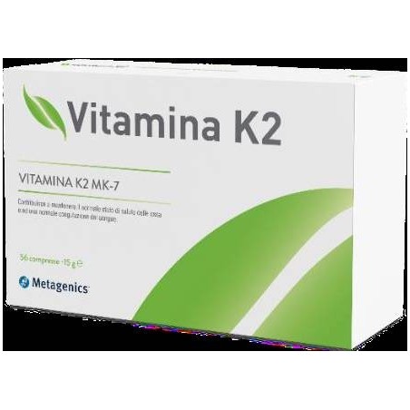 Metagenics Belgium Bvba Vitamina K2 56 Compresse Deglutibili