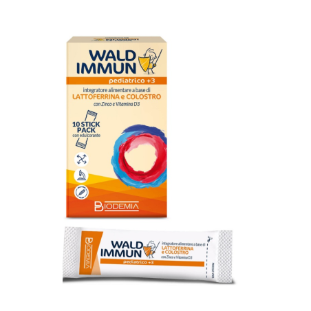 Global Pharmacies Partner Wald Immun Pediatrico +3 10 Stick Gusto Cioccolato