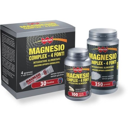 Gdp -general Dietet. Pharma Winter Magnesio Complex 4 Fonti 30 Bustine