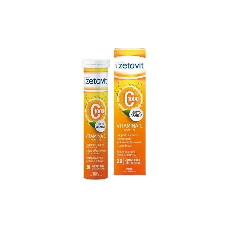 Zeta Farmaceutici Zetavit C1000 20 Compresse Effervescenti