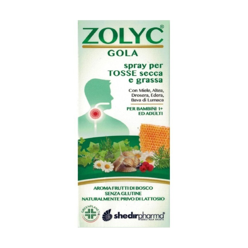 Shedir Pharma Unipersonale Zolyc Gola Spray 30 Ml