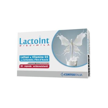 Cortex Italia Lactoint Diecimila 30 Capsule Acidoresistenti Senza Glutine