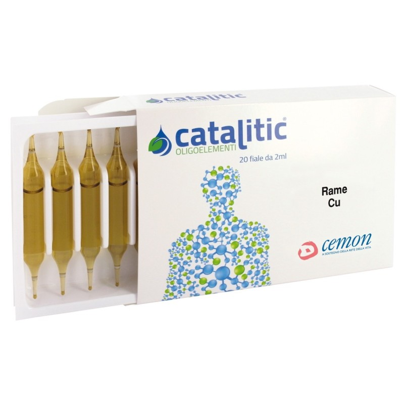 Cemon Catalitic Oligoelementi Rame Cu 20 Ampolle