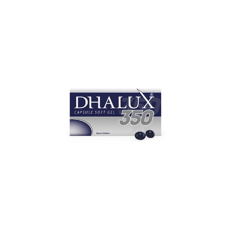 Shedir Pharma Unipersonale Dhalux 350 Blister 30 Capsule Molli Astuccio 29,4 G