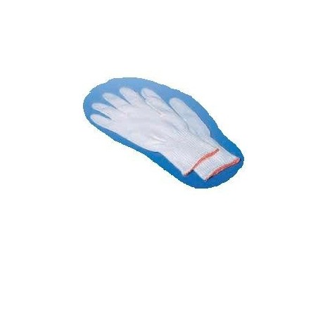 Farmac-zabban Guanto Non Chirurgico In Cotone Bianco Misura 7,5 In Busta