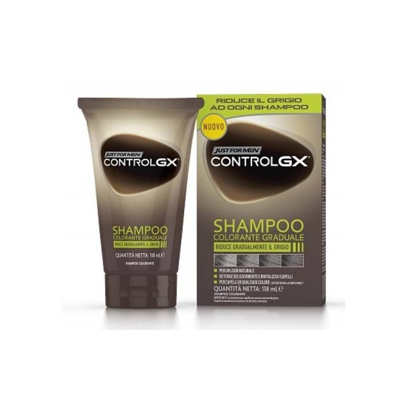 Combe Italia Just For Men Control Gx Shampoo Colorante Graduale 150 Ml