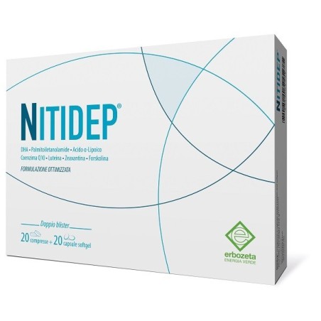 Erbozeta Nitidep 20 Compresse + 20 Capsule Softgel