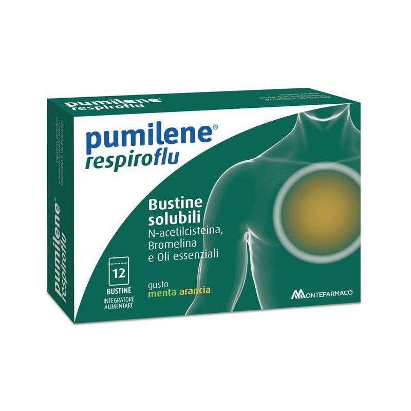 Montefarmaco Otc Pumilene Respiroflu 12 Bustine