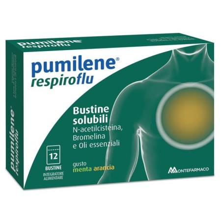 Montefarmaco Otc Pumilene Respiroflu 12 Bustine