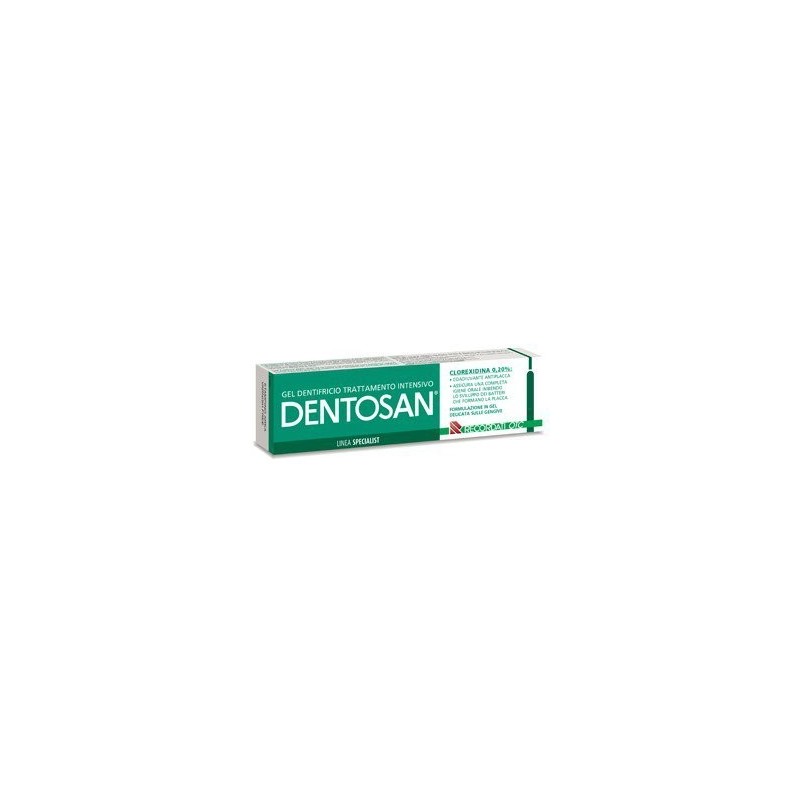 Recordati Dentosan Gel Dentifricio Clorexidina 0,2% 75 Ml