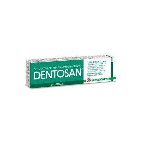 Recordati Dentosan Gel Dentifricio Clorexidina 0,2% 75 Ml