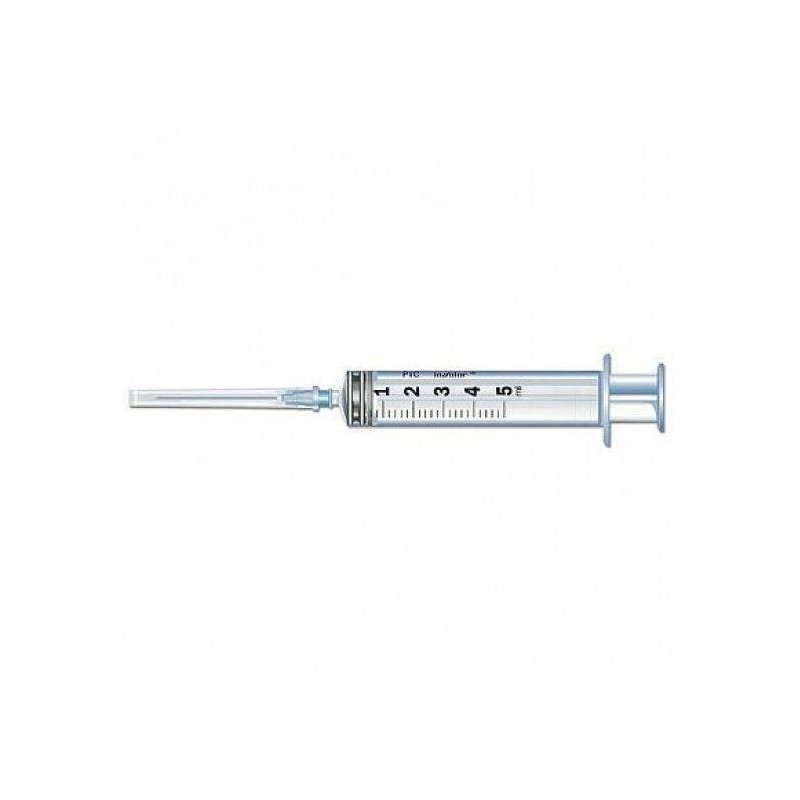 Pikdare Siringa Pic Monouso Sterile Con Ago Montato Misura Guage21x1 1/2 Capacita' 5ml Luer Centrale 1 Pezzo