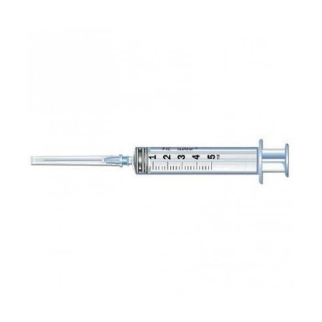 Pikdare Siringa Pic Monouso Sterile Con Ago Montato Misura Guage21x1 1/2 Capacita' 5ml Luer Centrale 1 Pezzo