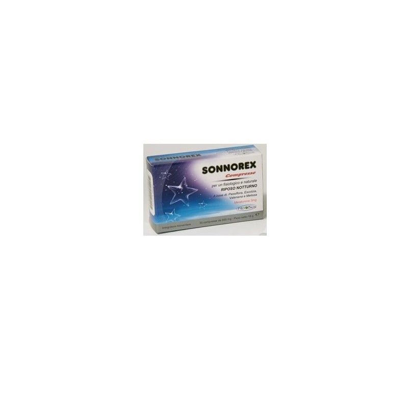 Fitobios Sonnorex 30 Compresse 600 Mg