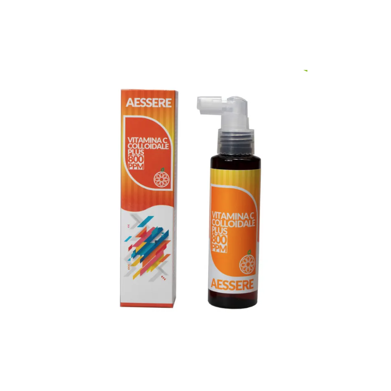 Aessere Vitamina C Colloidale Plus Spray 800ppm 100 Ml