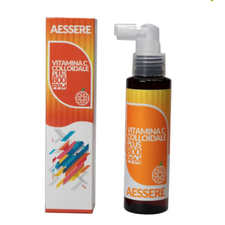 Aessere Vitamina C Colloidale Plus Spray 800ppm 100 Ml