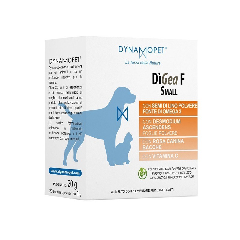 Dynamopet Digea F Small 20 Bustine Da 1 G