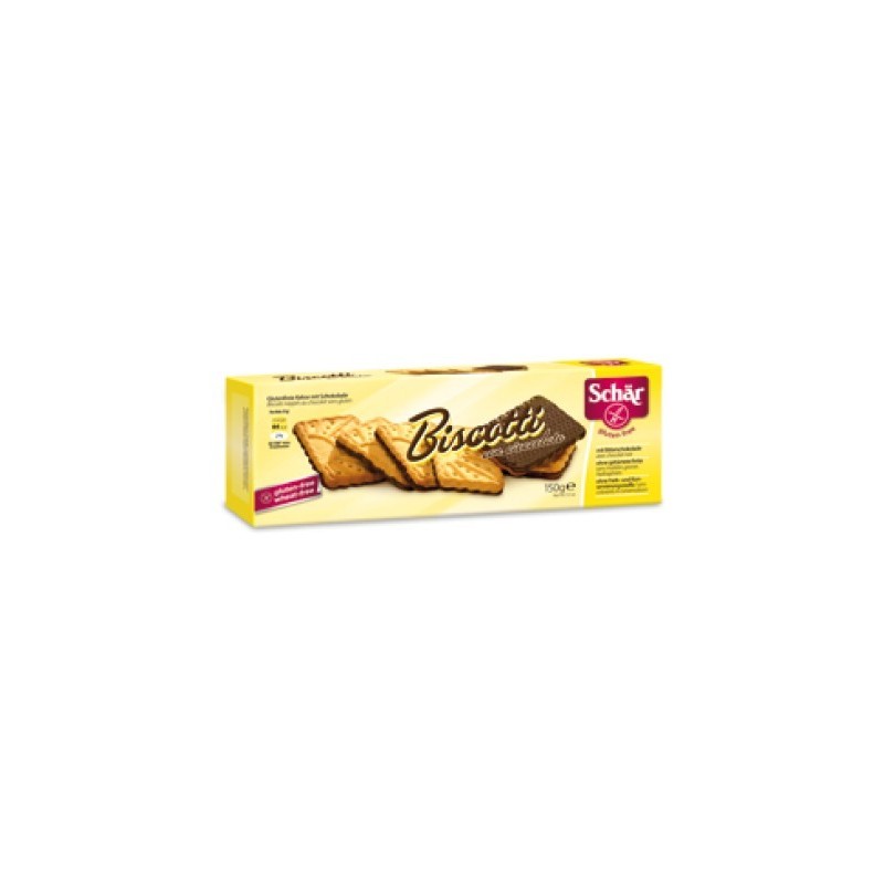 Dr. Schar Schar Biscotto Con Cioccolato Dark Chocolate 150 G