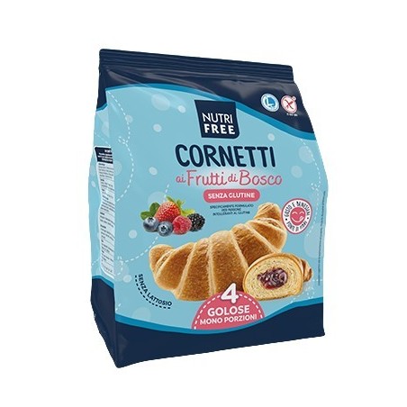 Nt Food Nutrifree Cornetti Ai Frutti Di Bosco 4 Pezzi Da 60 G