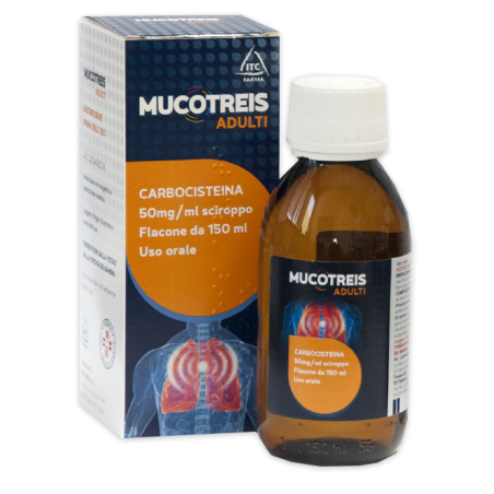 Itc Farma Mucotreis 50 Mg/ml Sciroppo Adulti  Carbocisteina