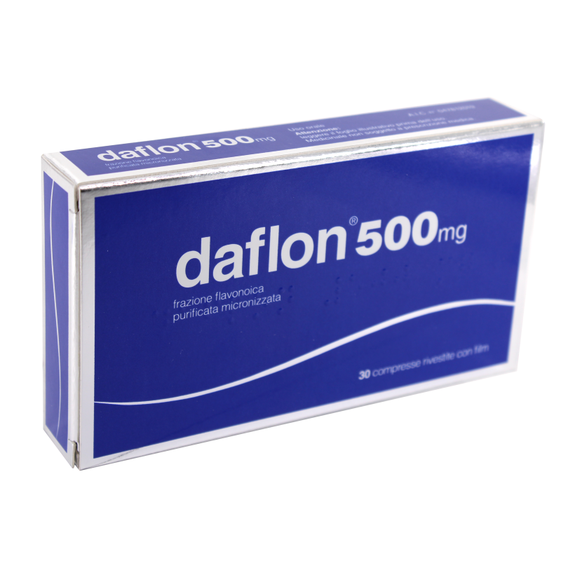 Gmm Farma Daflon 500 Mg Compresse Rivestite Con Film Frazione Avonoica Purificata Micronizzata