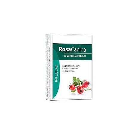 Laboratorio Della Farmacia Rosa Canina 20 Compresse 20 G Linea Influlab