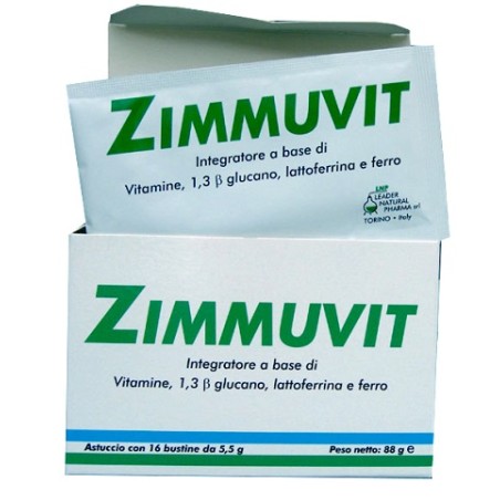 Leader Natural Pharma Zimmuvit 16 Bustine