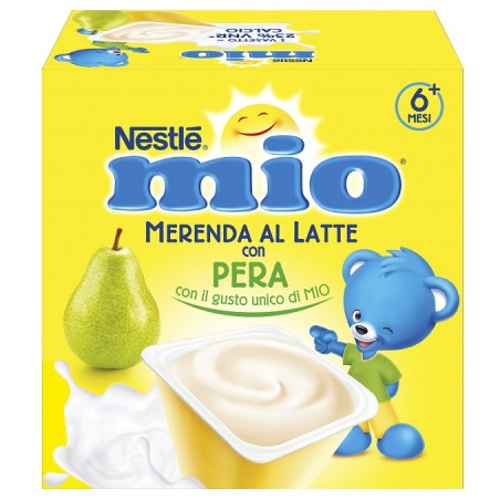 Nestle' Italiana Mio Merenda Pera 4 X 100 G