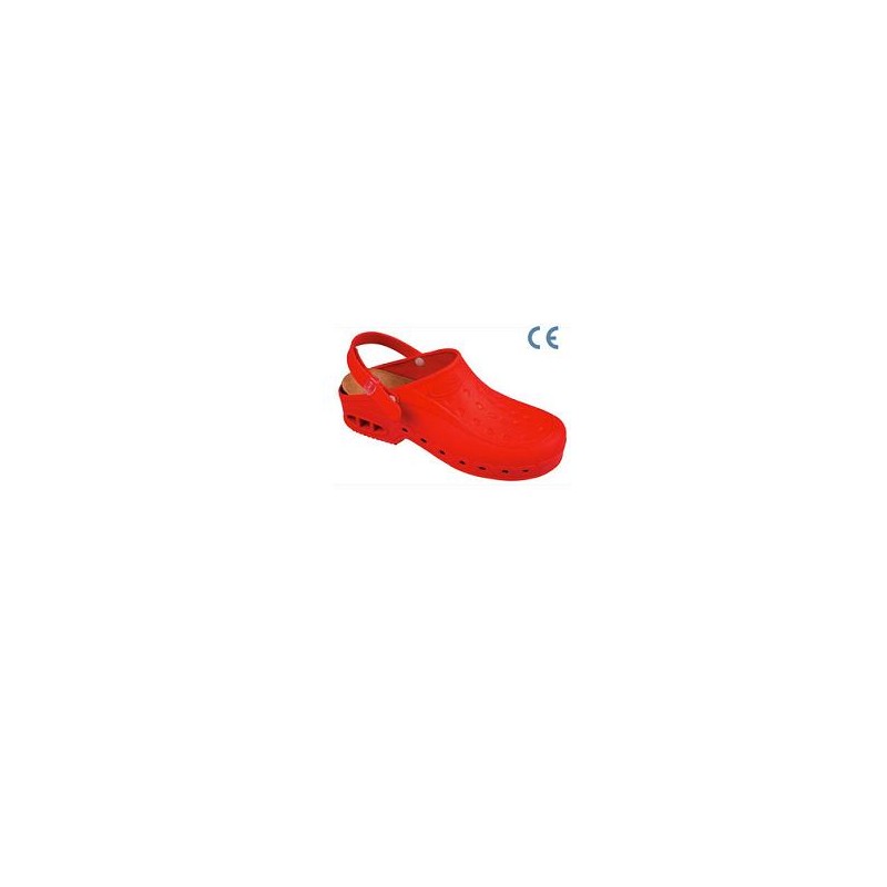 Scholl Shoes New Work Fit B/s Tpr Unisex Red Removable Insole Rosso 39