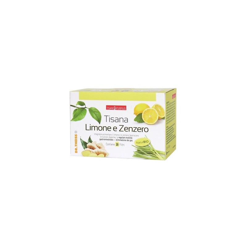 Naturwaren Italia Naturplus Tisana Limone/zenzero 20 Filtri