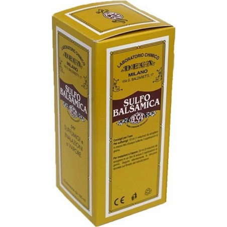 Deca Laboratorio Chimico Sulfo Balsamica Soluzione Vie Respiratorie Superiori 100 Ml