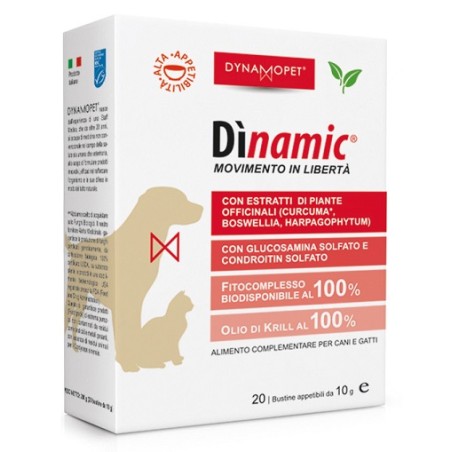 Dynamopet Dinamic 20 Bustine 10 G