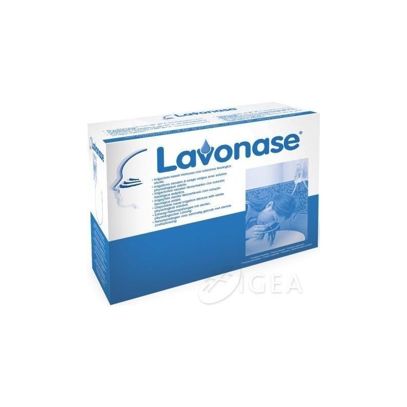 Purling Irrigazione Nasale Lavonase 250ml 6 Pezzi