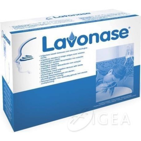 Purling Irrigazione Nasale Lavonase 250ml 6 Pezzi