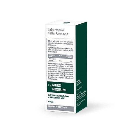 Laboratorio Della Farmacia Ribes Nigrum Macerato Glicerico 50 Ml