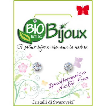 Bioetic Bijoux Orecchino Xirius 4,1mm Crystal