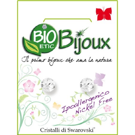 Bioetic Bijoux Orecchino Xirius 5,3mm Crystal