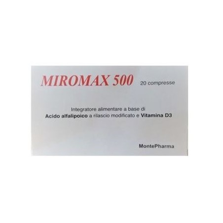 Mgf Pharma S Miromax 500 20 Compresse