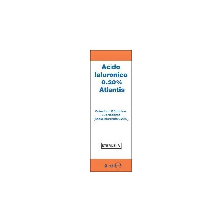 Italdevice Acido Ialuronico 0,20% Pluridose Soluzione Oftalmica 8 Ml