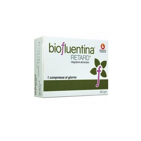 Chemist's Research Biofluentina Retard 30 Compresse