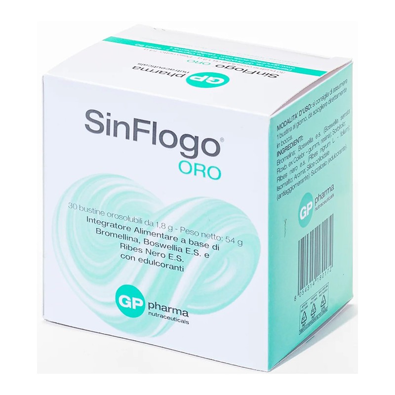 Gp Pharma Sinflogo Oro 30 Bustine Orosolubili