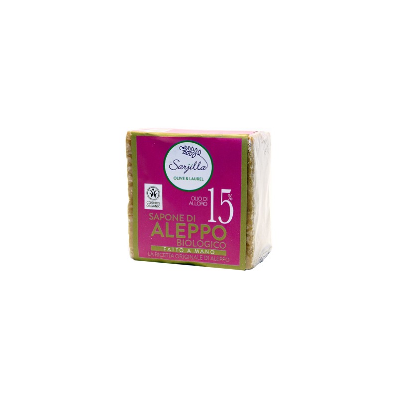 Sarjilla Di Kourdi Mohamed Sarjilla Sapone Di Aleppo 15% Cubo 200 G