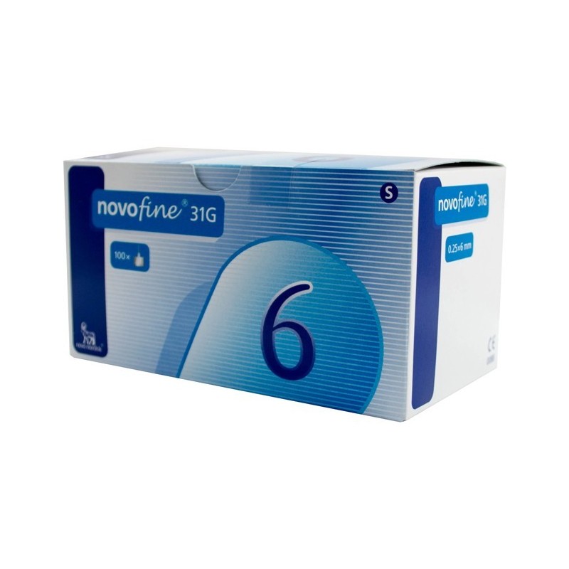 Novo Nordisk Ago Per Penna Da Insulina Novofine Gauge 31 6 Mm 100 Pezzi