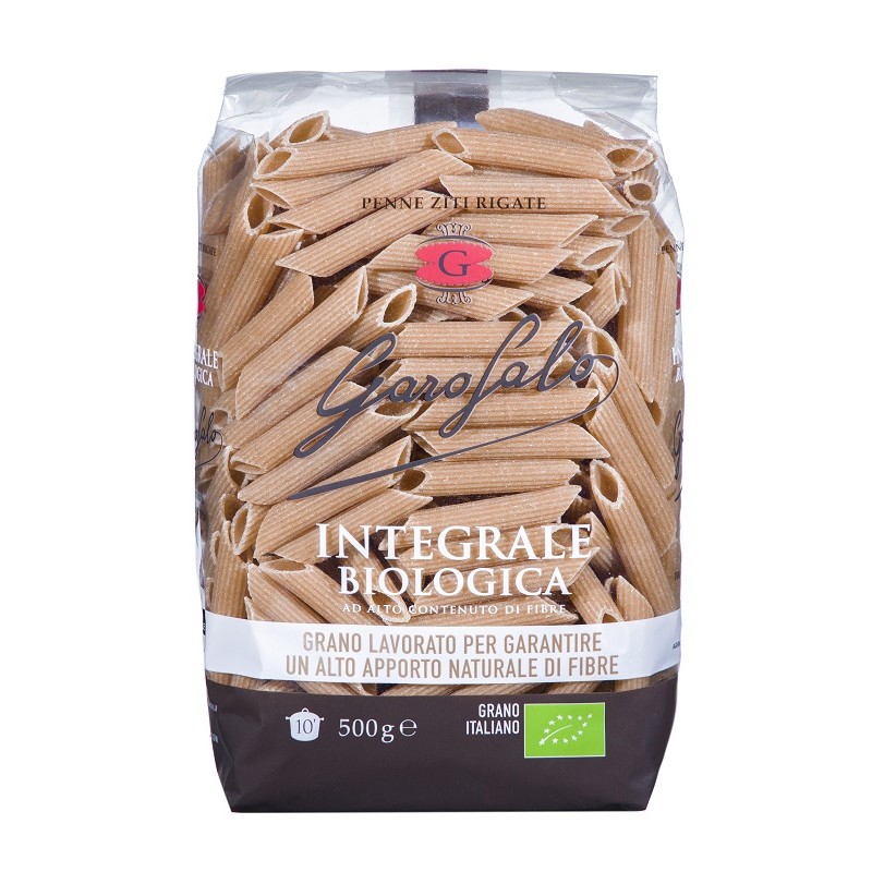 Pastificio Lucio Garofalo Garofalo Penne Rigate Integrali Bio 500 G